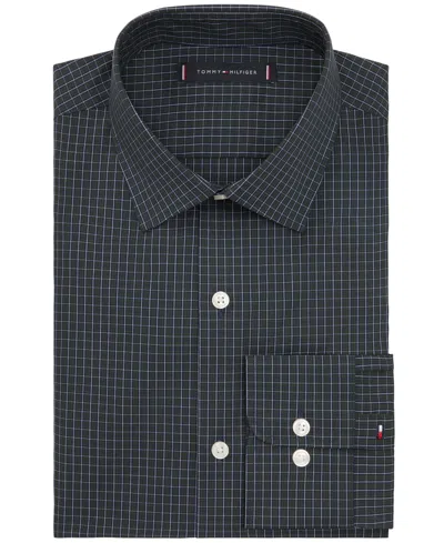 Tommy Hilfiger Men's Flex Slim Fit Dress Shirt In Multi