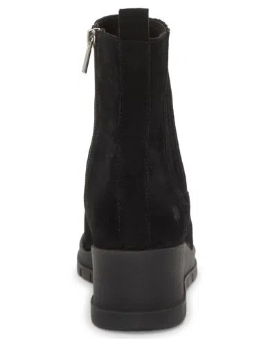 Lucky Brand Women's Sondruh Gore Wedge Booties In Black