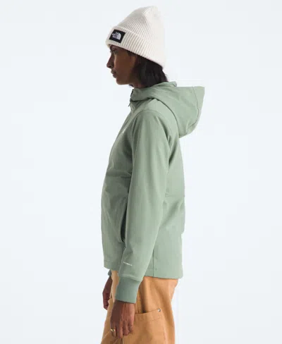 The North Face Women's Shelbe Raschel Hoodie Jacket In Green