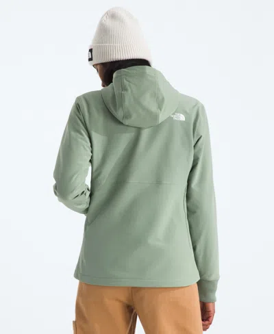 The North Face Women's Shelbe Raschel Hoodie Jacket In Green