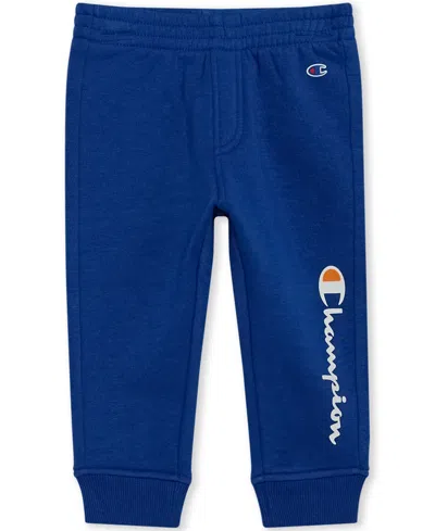 Champion Baby Boys 2-piece Hoodie And Joggers Set In Blue