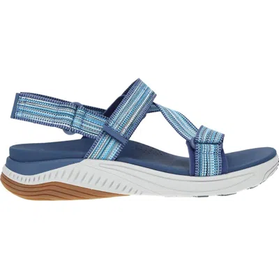 Dansko Women's Rayna Sports Sandal In Blue Multi Webbing In Multi