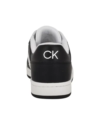 Calvin Klein Men's Landy Round Toe Lace Up Sneakers In Multi