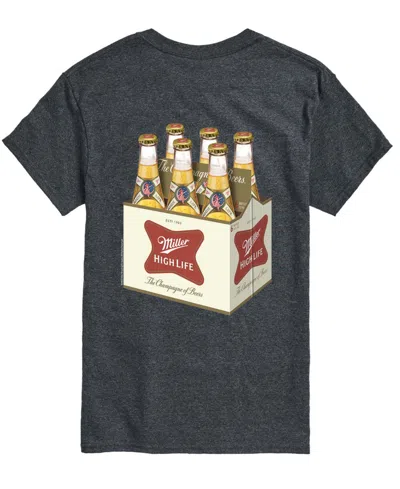 Airwaves Men's Miller High Life Core Short Sleeve T-shirt In Gray