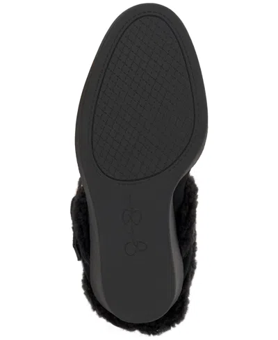 Jessica Simpson Women's Meztyn Cozy Wedge Booties In Black