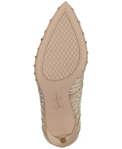 Jessica Simpson Piviano Pointed Toe Pump In Gold