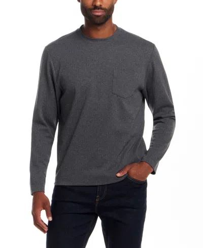 Weatherproof Vintage Men's Crewneck Shirt In Gray