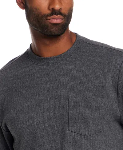 Weatherproof Vintage Men's Crewneck Shirt In Gray