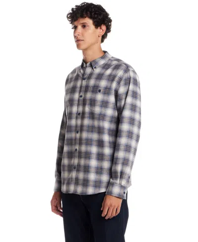 Weatherproof Vintage Men's Flannel Shirt In Blue