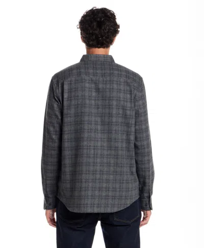 Weatherproof Vintage Men's Flannel Shirt In Black