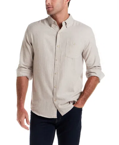 Weatherproof Vintage Men's Long Sleeves Shirt In Neutral