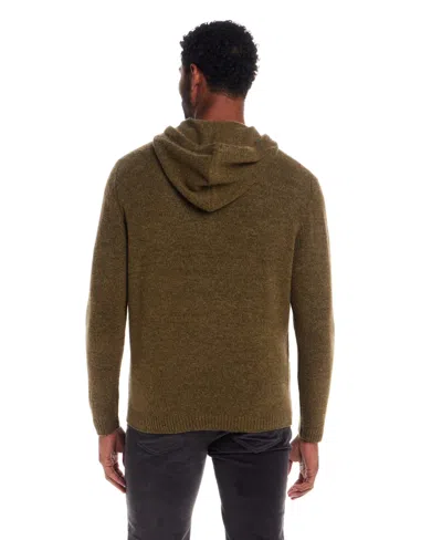 Weatherproof Vintage Boucle Wool-blend Hoodie In Green