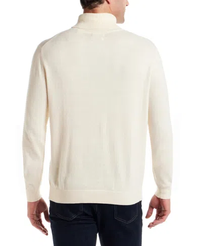 Weatherproof Vintage Men's Turtle Neck Sweater In White