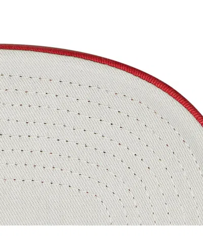 Mitchell & Ness Men's White/red Detroit Red Wings Gridlock Trucker Adjustable Hat In Red