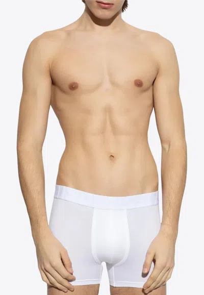 Dsquared2 Logo Waistband Boxers In White