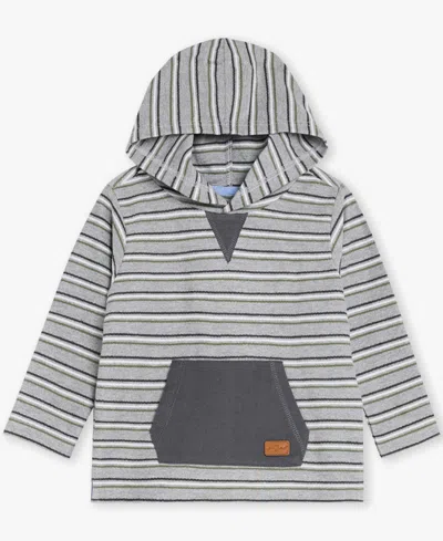 7 For All Mankind Baby Boys 2-piece Striped Hoodie And Joggers Set In Multi