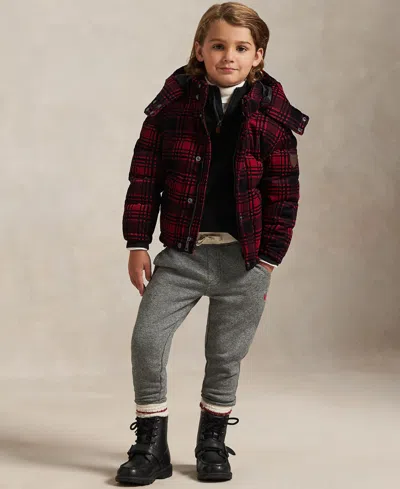 Polo Ralph Lauren 2-7 Fleece Jogger Pant In Gray