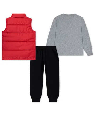 Nike Boys' Vest, Long Sleeved Tee & Pants Set - Little Kid, Big Kid In Multi