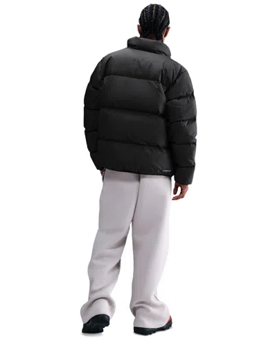 Nike Men's Club Puffer Jacket Iron Grey/white In Gray