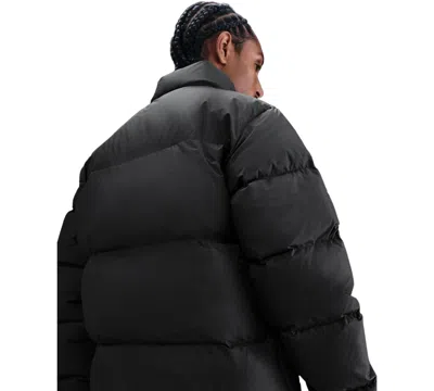 Nike Men's Club Puffer Jacket Iron Grey/white In Gray