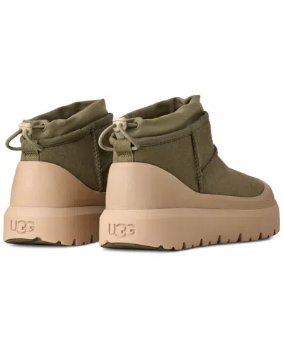 Ugg Men's Classic Ultra Mini Weather Hybrid Boots In Green