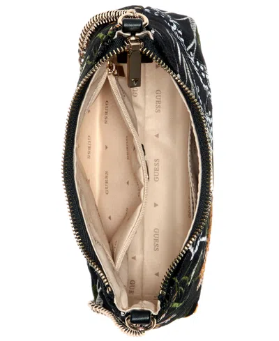 Guess Zalina Top Zip Small Shoulder Bag In Multi