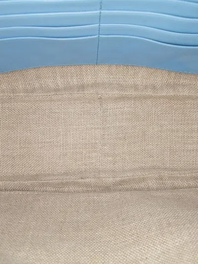 Pre-owned Gucci 2016-2025 Mini Microssima Bree Crossbody Bag In Blue