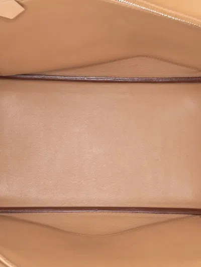 Pre-owned Hermes 2010 Swift Birkin Retourne 30 Handbag In Brown