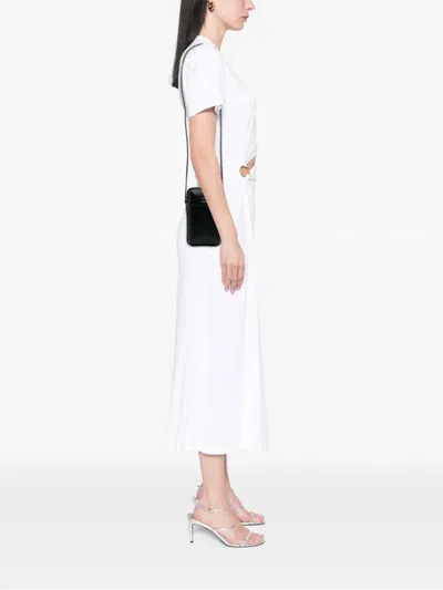 Pre-owned Chanel 2019 Cc Quilted Lambskin Chain Around Phone Holder Crossbody Bag In Black