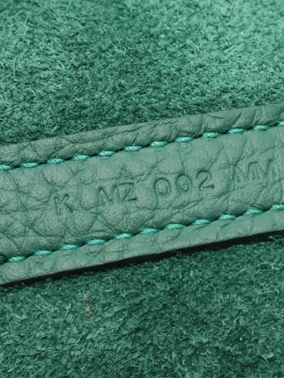 Pre-owned Hermes 2025 Clemence Picotin Lock 18 Handbag In Green