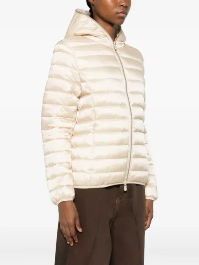Save The Duck Alexis Hooded Zip-up Jacket In Pink
