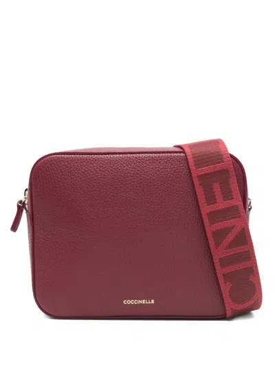 Coccinelle Tebe Cross Body Bag In Red