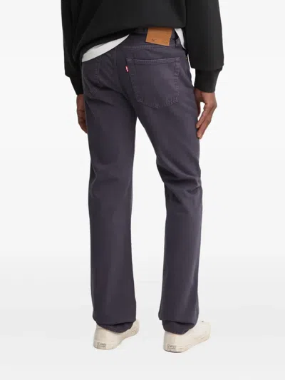 Levi's 501 Logo-patch Jeans In Purple