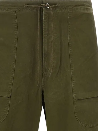 Entire Studios Barren Cargo-pocket Trousers In Green