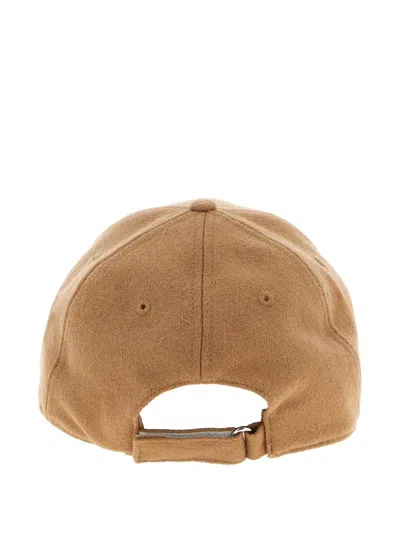 Ballantyne Logo-patch Cap In Brown