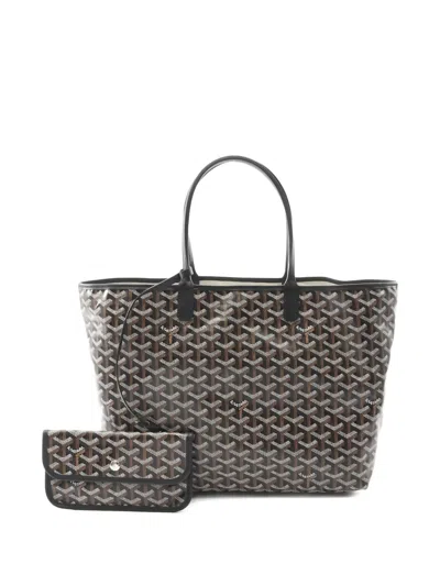 Pre-owned Goyard 2010s Sanlouis Pm Handbag In Brown