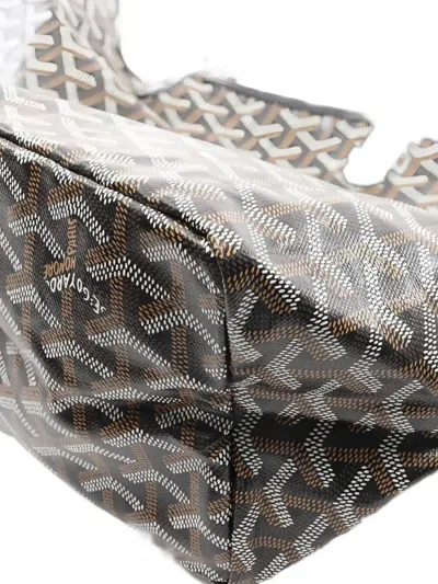 Pre-owned Goyard 2010s Sanlouis Pm Handbag In Brown