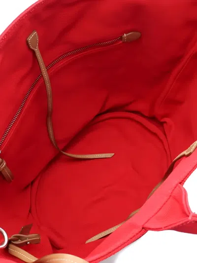 Pre-owned Prada 2010s Canvas Tote Bag In Red