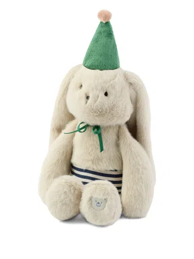 Liewood Bertrand Rabbit Celebration Teddy In Neutral