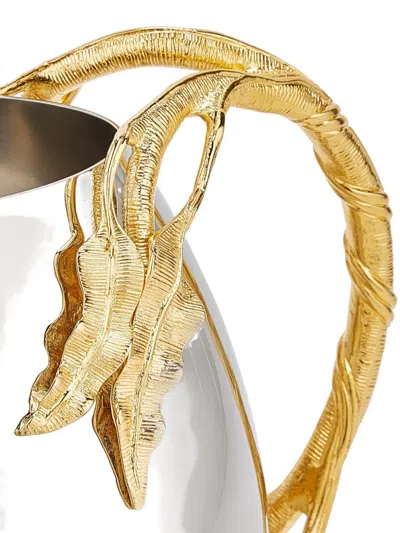 L'objet Leaf-handle Pitcher (21cm X 14cm) In Silver