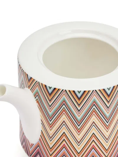 Missoni Zigzag Teapot In Multi