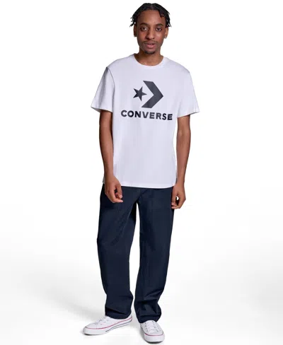Converse Printed T-shirt In White