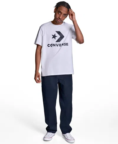 Converse Printed T-shirt In White