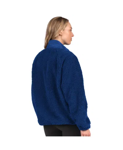 Starter Royal Buffalo Bills On The Ball Sherpa Jacket In Blue