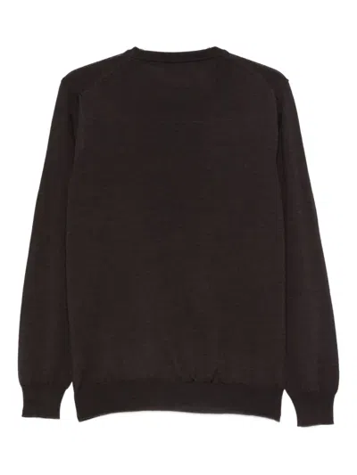 Kangra Cashmere Fine-knit Jumper In Brown