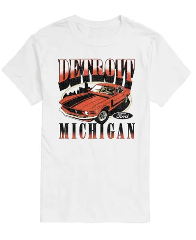 Airwaves Men's Ford Seasons Short Sleeve T-shirt In White