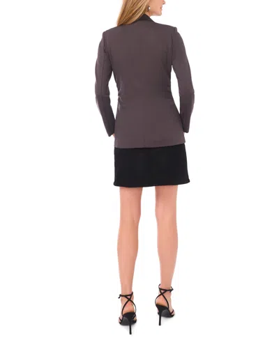 Vince Camuto Women's Ponte Long Sleeve Blazer In Purple