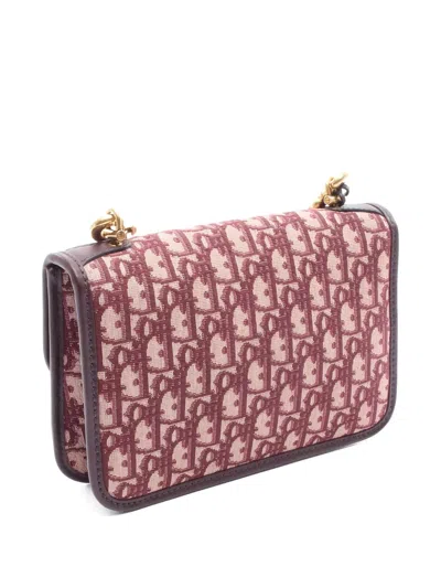 Pre-owned Dior 2010s Oblique Addict Shoulder Bag In Red