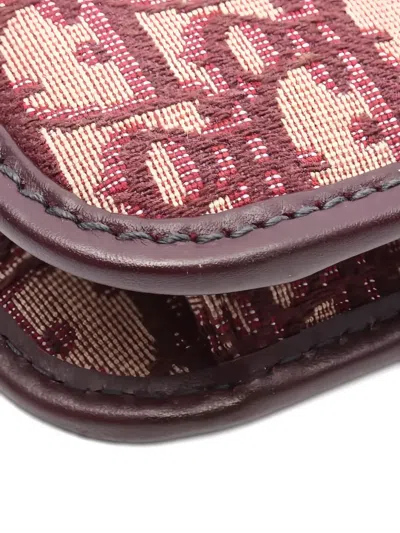 Pre-owned Dior 2010s Oblique Addict Shoulder Bag In Red