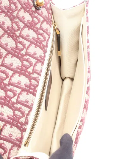 Pre-owned Dior 2010s Oblique Addict Shoulder Bag In Red